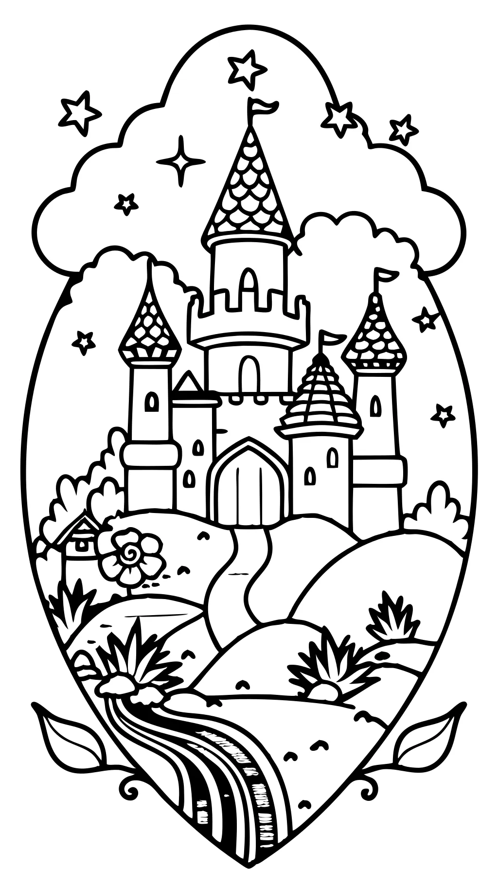 coloring pages of book